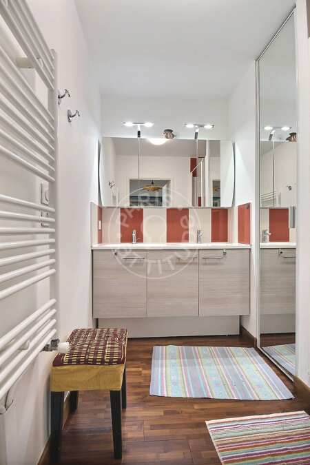 Bagno Appartamento arredato - 68m²  - 2 locali - Saint-Ouen-sur-Seine