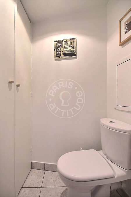Bagno Mansardato arredato - 32m²  - Miromesnil - Parigi