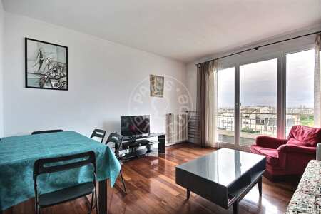 Wohnzimmer Möblierte wohnung - 68m²  - 2 Zimmer - Montparnasse - Paris