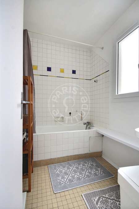 Badezimmer Möblierte wohnung - 68m²  - 2 Zimmer - Montparnasse - Paris