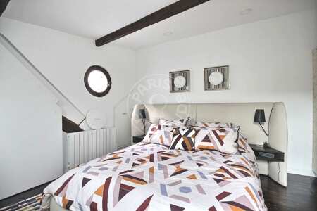Schlafzimmer Möblierte wohnung - 56m²  - 2 Zimmer - Panthéon / Sorbonne - Paris