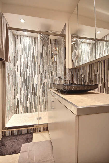 Badezimmer Möblierte wohnung - 56m²  - 2 Zimmer - Panthéon / Sorbonne - Paris