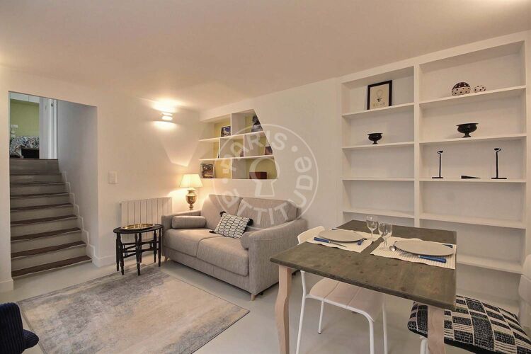 Sala - 1 quarto mobiliado - Paris 75003 - 14354
