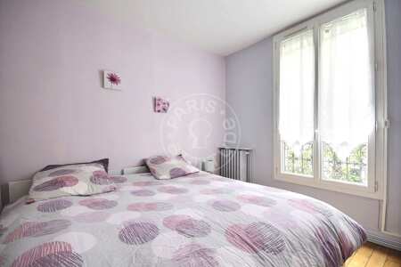 Camera da letto Appartamento arredato - 35m²  - 1 locale - Pereire - Parigi