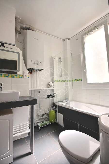 Bagno Appartamento arredato - 35m²  - 1 locale - Pereire - Parigi