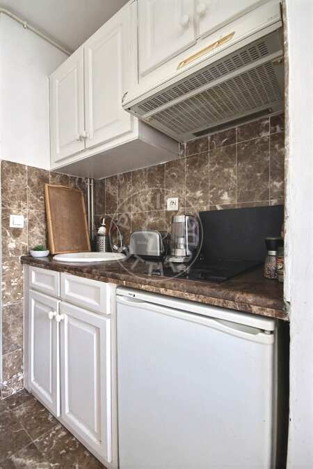 Cucina Monolocale arredato - 17m²  - Neuilly-sur-Seine