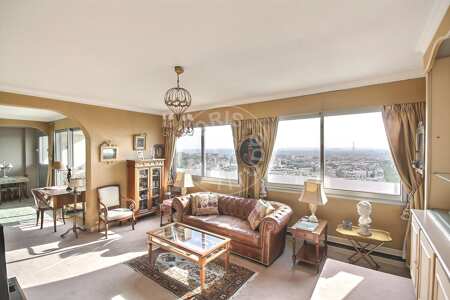 Salón Piso amueblado - 87m²  - 1 dormitorio - Canal de l'Ourcq - París