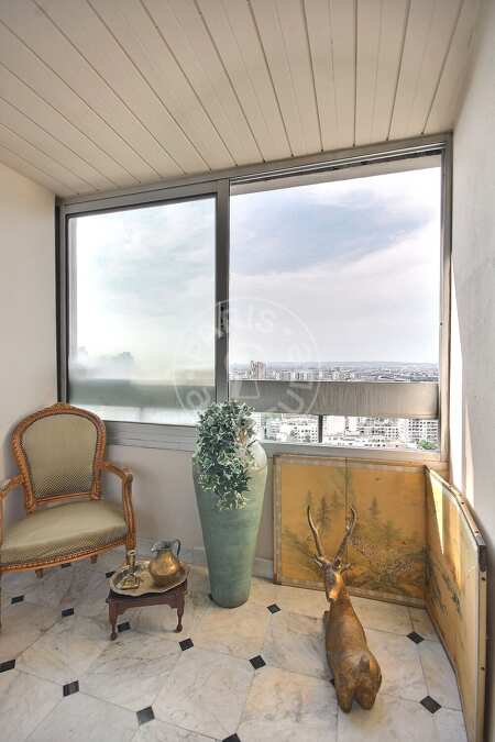 Balcón Piso amueblado - 87m²  - 1 dormitorio - Canal de l'Ourcq - París