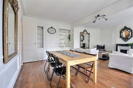 Salle à manger Appartement meublé - 60m²  - 1 chambre - Oberkampf - Paris