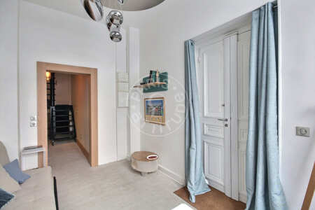 Sala Duplex mobilado - 33m²  - 1 quarto - Parc Monceau - Paris