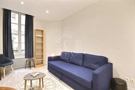Sala Quitinete mobilado - 25m²  - Jules Joffrin - Mairie du 18ème - Paris