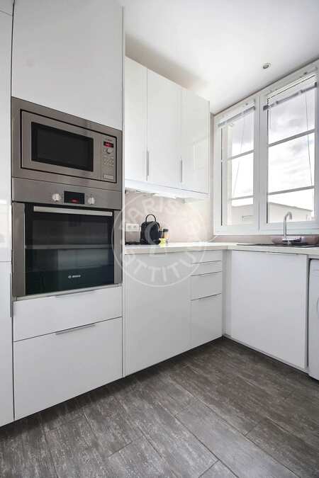Cucina Appartamento arredato - 88m²  - 2 locali - Mirabeau - Parigi