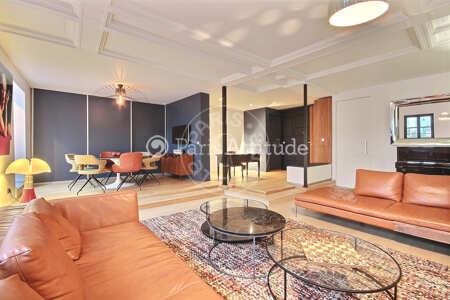 Salotto Appartamento arredato - 135m²  - 3 locali - Grands Boulevards / Bonne Nouvelle - Parigi