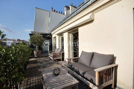 Terrazzo Appartamento arredato - 135m²  - 3 locali - Grands Boulevards / Bonne Nouvelle - Parigi