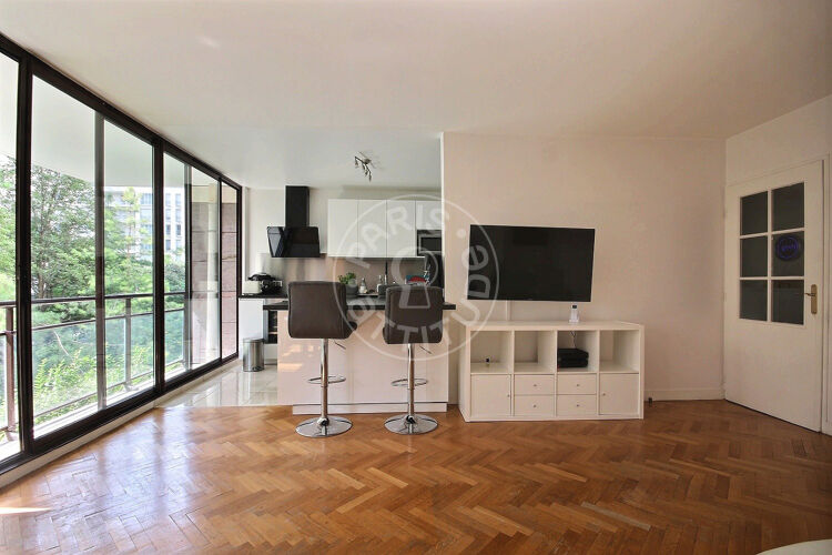 Living room - Furnished 2 bedrooms - Courbevoie 92400 - 14382