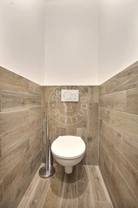 WC Möblierte alkovenwohnung - 23m²  - Guy Môquet - Paris