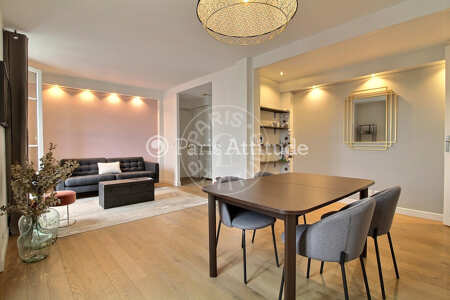 Sala Apartamento mobilado - 68m²  - 2 quartos - Boulogne-Billancourt
