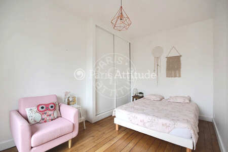 Quarto Apartamento mobilado - 46m²  - 1 quarto - Charonne - Paris
