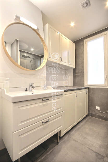 Casa de banho Apartamento mobilado - 46m²  - 1 quarto - Charonne - Paris