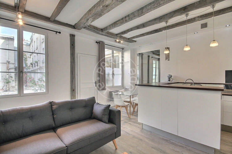 Salon - Studio meublé - Paris 75005 - 14394