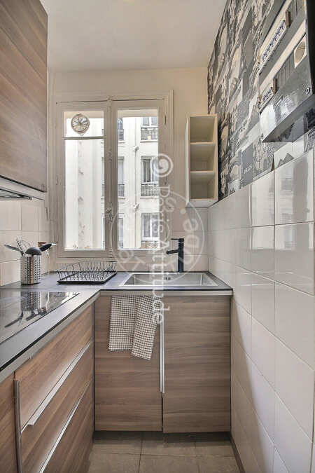 Cucina Appartamento arredato - 40m² - 1 locale - Victor Hugo - Parigi