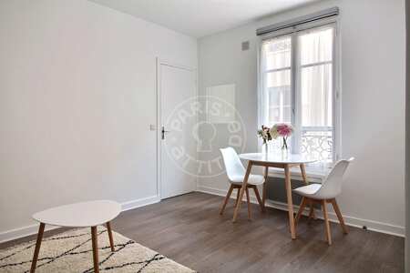 Sala Apartamento mobilado - 27m²  - 1 quarto - Oberkampf - Paris