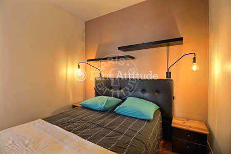 Bedroom Furnished apartment - 43m²  - 1 bedroom - Plaisance / Pernety - Paris