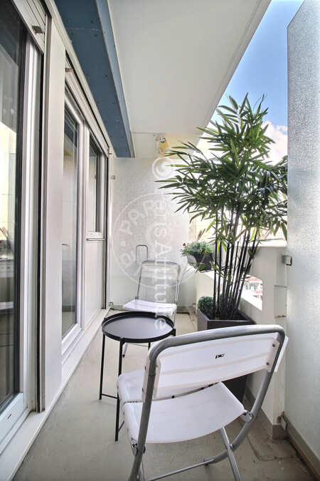 Balcony Furnished apartment - 43m²  - 1 bedroom - Plaisance / Pernety - Paris