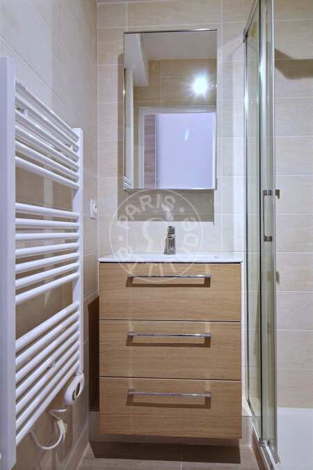 Baño Estudio amueblado - 24m²  - Porte de Vincennes - París