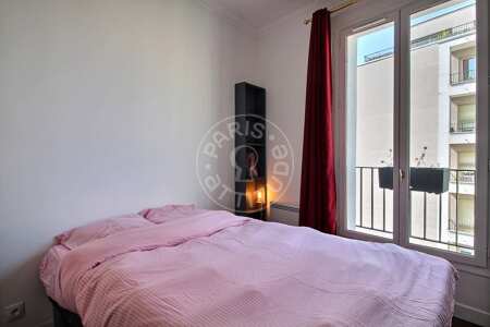 Camera da letto Appartamento arredato - 31m²  - 1 locale - Porte de Versailles - Parigi
