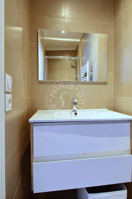 Bagno Appartamento arredato - 31m²  - 1 locale - Porte de Versailles - Parigi