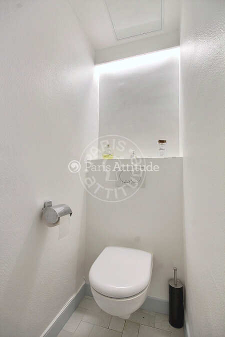 WC Apartamento mobilado - 69m²  - 1 quarto - Porte Maillot / Palais des Congrès - Paris