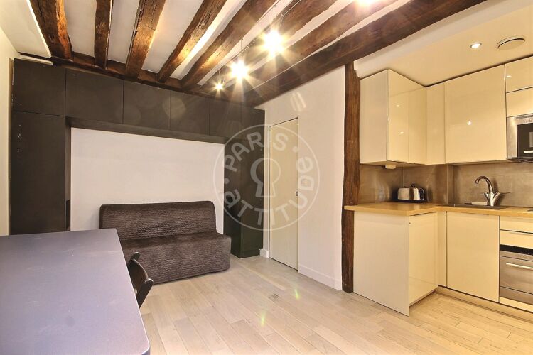 Salon - Studio meublé - Paris 75001 - 14417