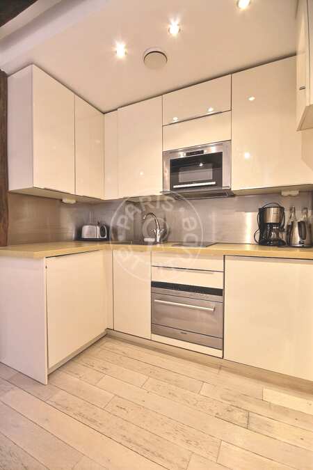 Cucina Monolocale arredato - 18m²  - Châtelet - Parigi