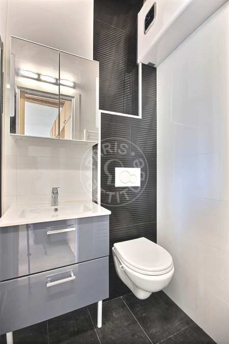 Badezimmer Möblierte studio - 20m²  - Châtelet - Paris