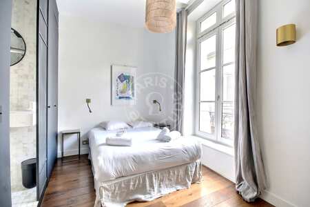 Dormitorio Piso amueblado - 50m²  - 2 dormitorios - Châtelet - París