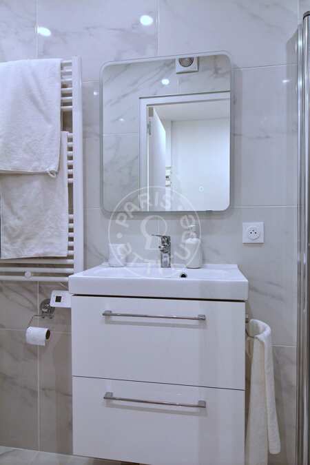 Bagno Appartamento arredato - 24m²  - 1 locale - Centre George Pompidou - Parigi