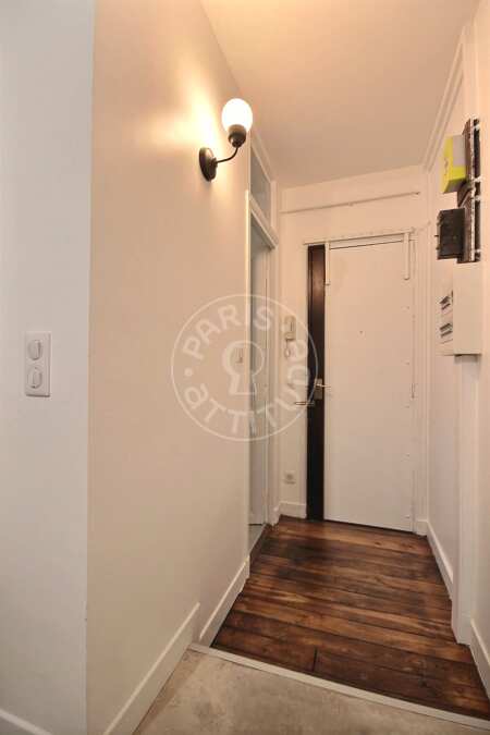 Entrée Appartement meublé - 30m²  - 1 chambre - Oberkampf - Paris