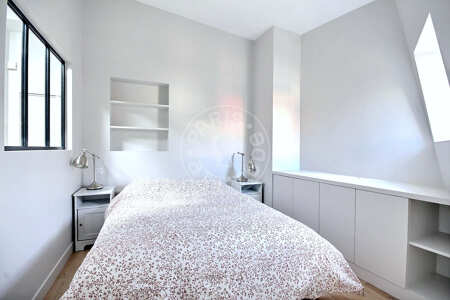 Dormitorio Piso amueblado - 35m²  - 1 dormitorio - Arc de Triomphe - París