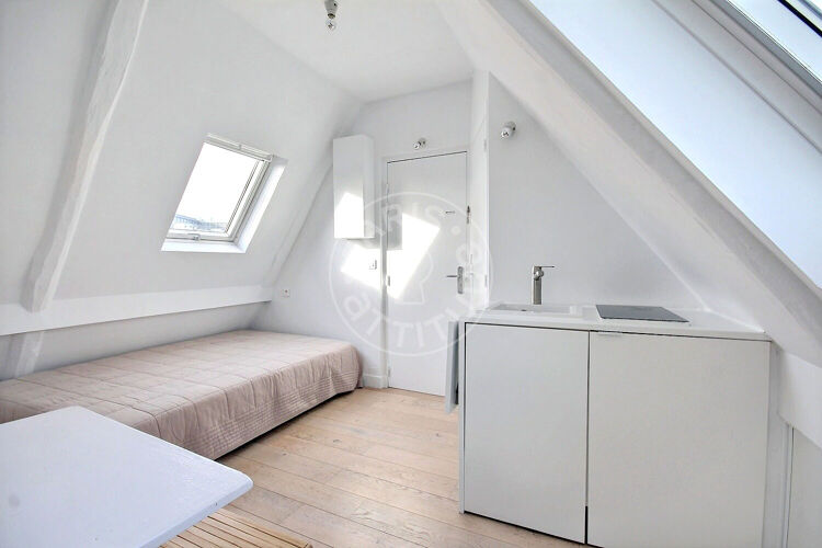 Wohnzimmer - Möblierte Studio - Paris 75015 - 14438