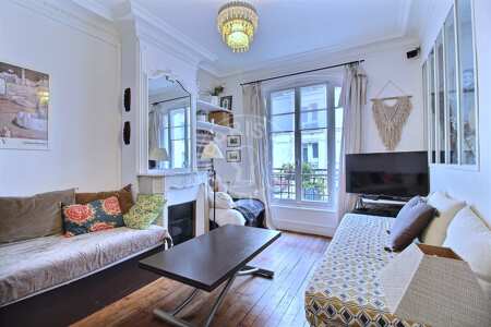 Salotto Appartamento arredato - 60m²  - 2 locali - Ménilmontant - Parigi