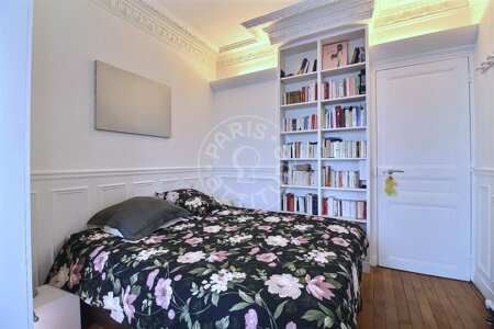 Camera da letto Appartamento arredato - 60m²  - 2 locali - Ménilmontant - Parigi