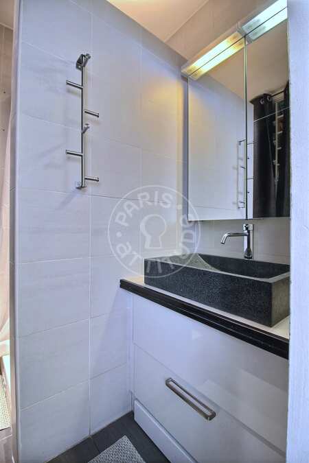 Bagno Appartamento arredato - 60m²  - 2 locali - Ménilmontant - Parigi