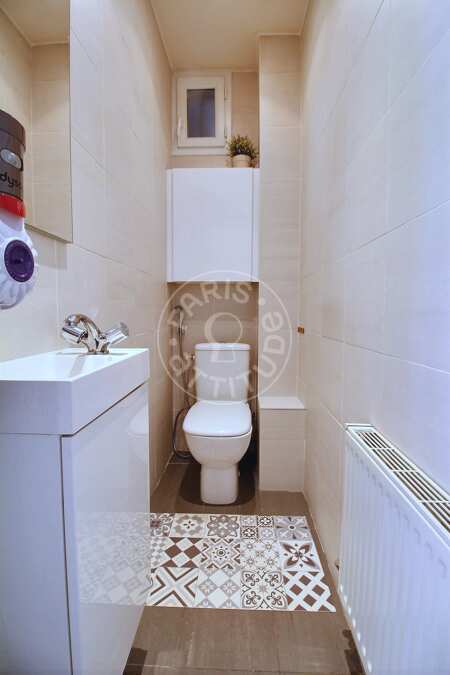 Bagno Appartamento arredato - 60m²  - 2 locali - Ménilmontant - Parigi