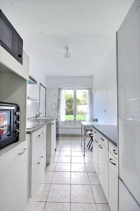 Kitchen Furnished apartment - 65m²  - 2 bedrooms - Pantin