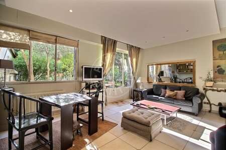 Sala Apartamento mobilado - 51m²  - 1 quarto - Neuilly-sur-Seine