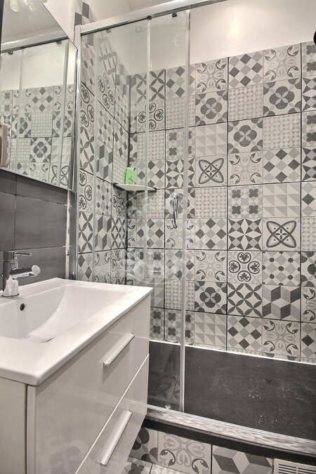 Baño Estudio amueblado - 22m²  - Tolbiac - París