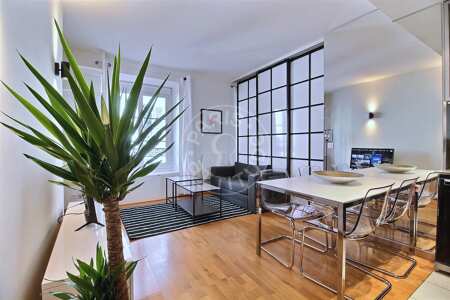 Wohnzimmer Möblierte wohnung - 31m²  - 1 Zimmer - Châtelet - Paris