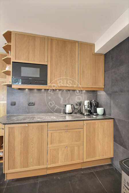 Küche Möblierte maisonette - 73m²  - 2 Zimmer - Neuilly-sur-Seine