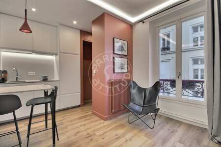 Salón Piso amueblado - 36m²  - 1 dormitorio - Porte Maillot / Palais des Congrès - París